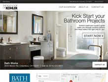 Tablet Screenshot of bathworkscolumbus.com